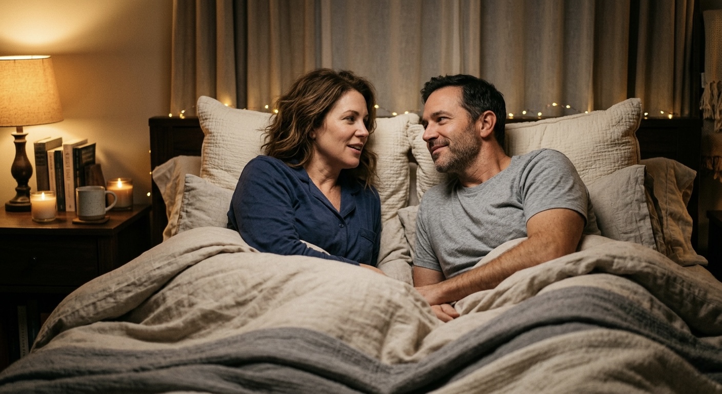 Pillow Talk Questions That Actually Go Somewhere (And Why the Best Conversations Happen After Dark)